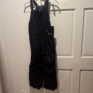 Black arctic ski snow Overalls Sz small